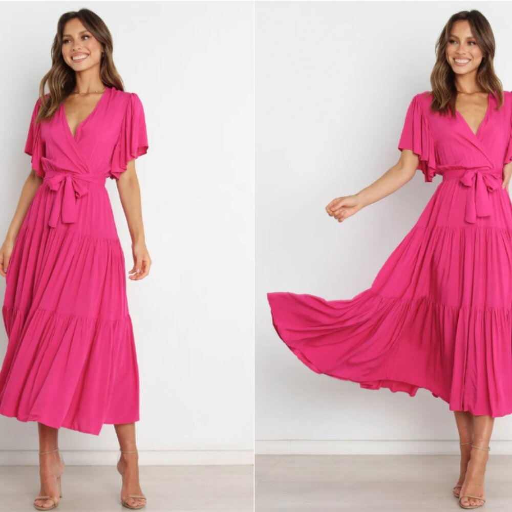 Petal and Pup - Barker Dress - Pink - M